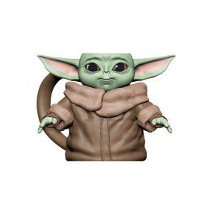 Drinking Coffee With The Baby Yoda Mug Canada Shipping Available Today